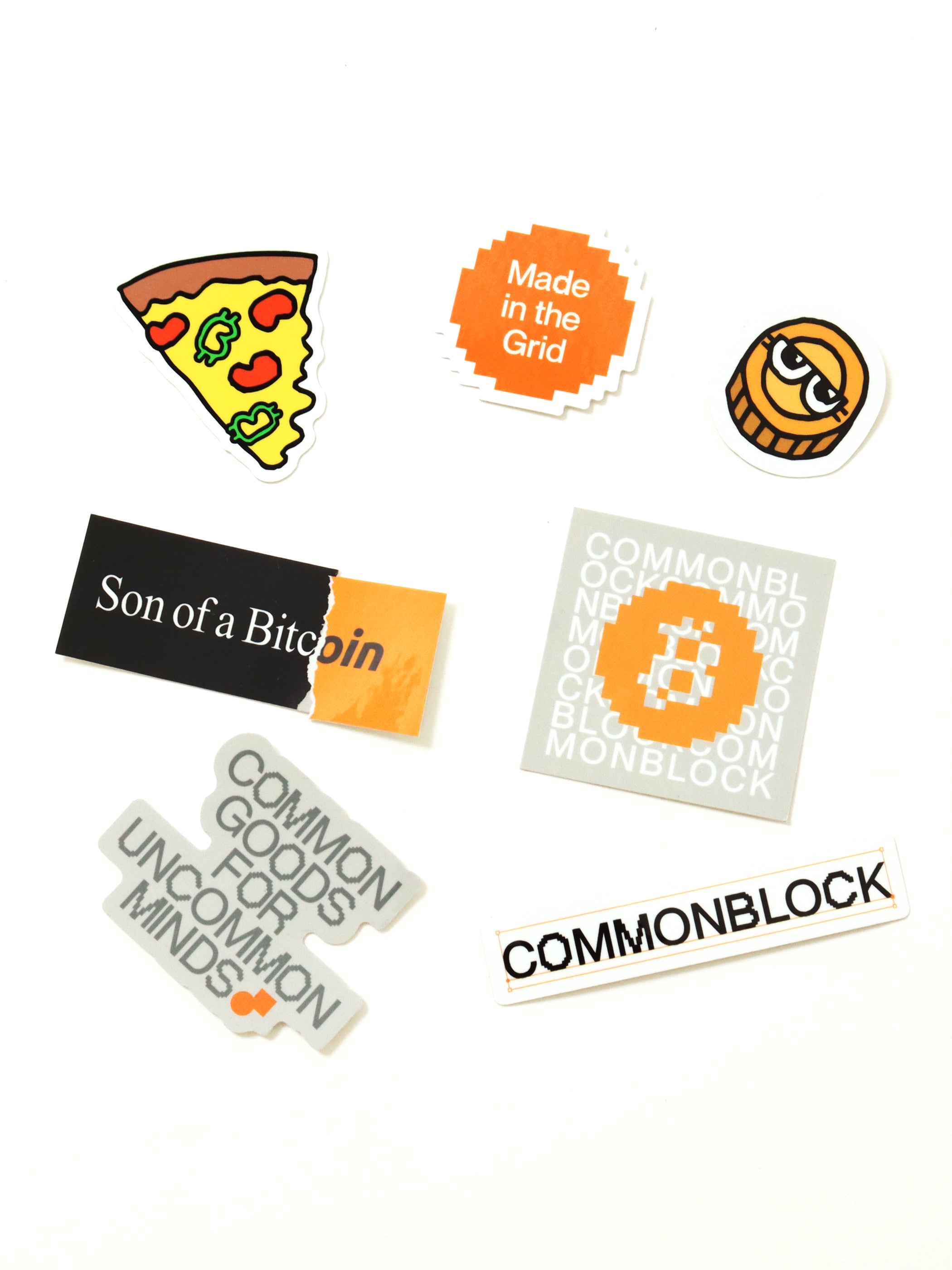 STICKER PACK - #001 COMMON BLOCK Theme
