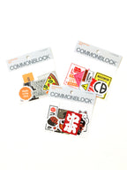 STICKER PACK - #003 Industrial Label Theme